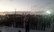 إفطار جماعي أمام سجن “رامون” في النقب تضامنا مع الشيخ رائد صلاح